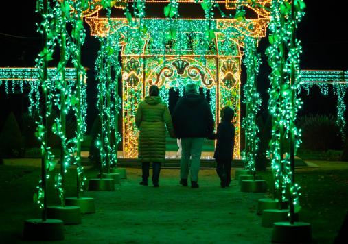 Instalacje Królewskiego Ogrodu Światła